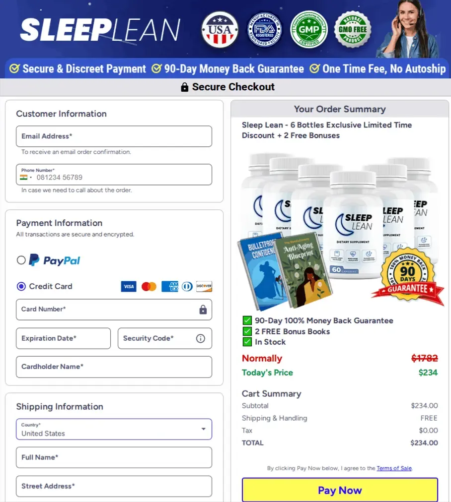 sleeplean order